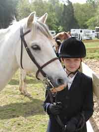 Sir Owen: Welsh Pony Section B gelding; born 1996; 13.3 hands; grey